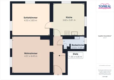 2-Zimmer-Wohnung kaufen in Linz Land – 64 m², € 165.000 – Bild 23 von 23