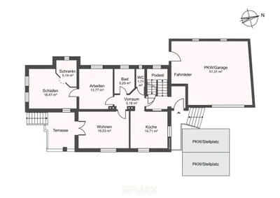 11-Zimmer-Gewerbeimmobilie kaufen in Hallein – 205,21 m², € 860.000 – Bild 18 von 19