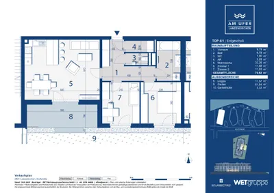 3-Zimmer-Wohnung kaufen in Wiener Neustadt Land – 75,92 m², € 383.500 – Bild 8 von 8