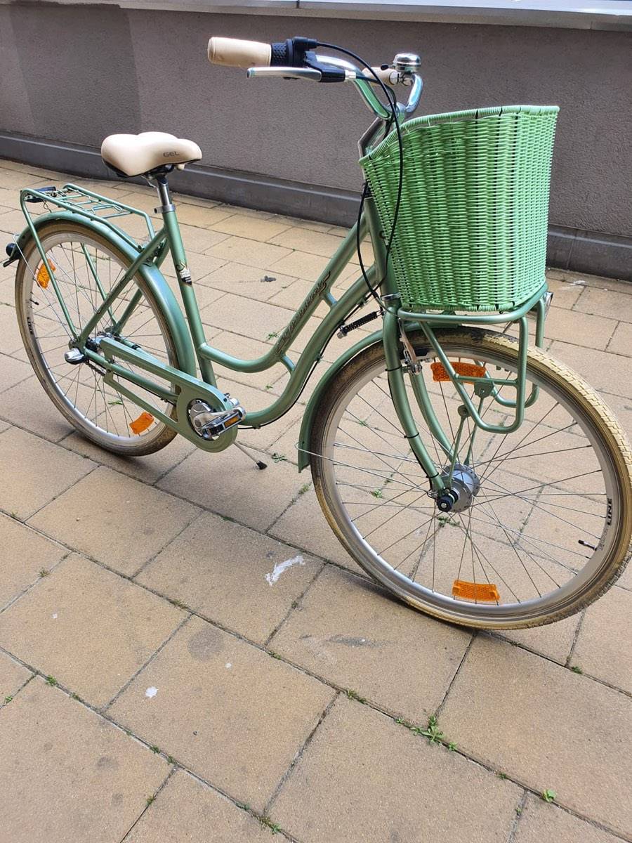 leichtes e-bike damen 26 zoll Cysum Cityrun Ebike Elektrofahrrad mit Tretuntersttzung 26 Zoll Damen   Cysum Elektrofahrrder