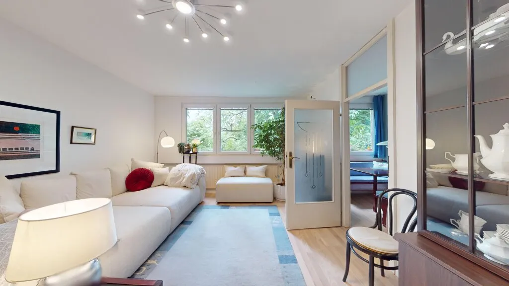 Charmante 3-Zimmer-Wohnung in Klosterneuburg mit traumhaftem Grünblick - Ansicht 2