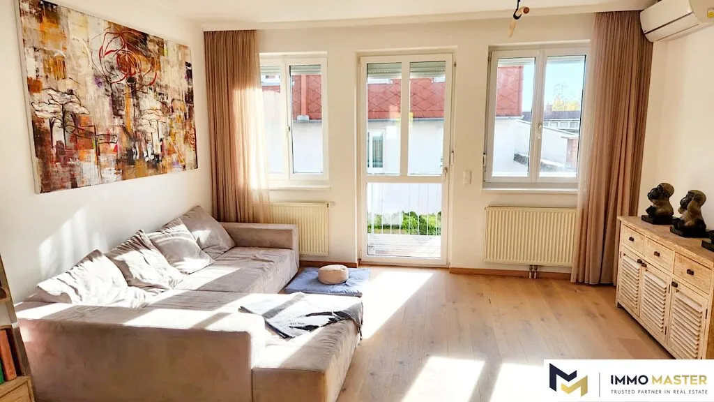 Großzügige Maisonette mit privater 48-m²-Dachterrasse und Panoramablick - Ansicht 2