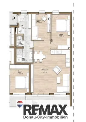 3-Zimmer-Wohnung kaufen in Gänserndorf – 79,89 m², € 384.000 – Bild 31 von 32