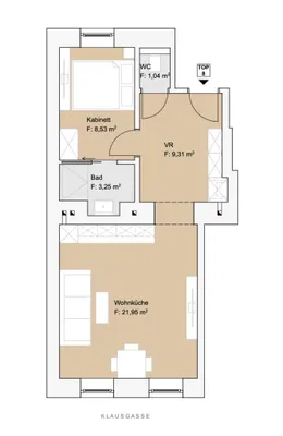 2-Zimmer-Wohnung kaufen in Wien – 44 m², € 219.000 – Bild 13 von 13
