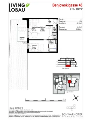 2-Zimmer-Wohnung mieten in Wien – 52,05 m², € 1.033 – Bild 9 von 9