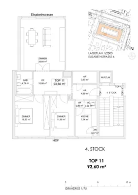 3-Zimmer-Wohnung kaufen in Wien – 93,6 m², € 999.990 – Bild 28 von 29
