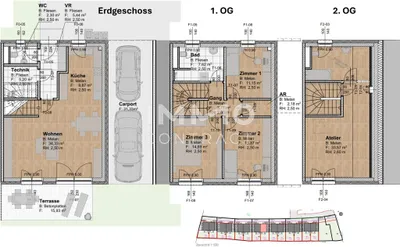 5-Zimmer-Haus mieten in Wiener Neustadt Land – 143,99 m², € 1.396 – Bild 16 von 16