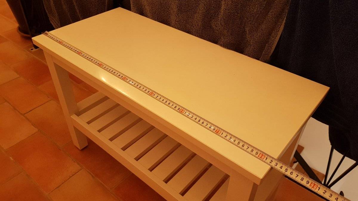Bank IKEA HEMNES fr Garderobe o. und Weinregal / Serviertisch aus Bambus,   0,- (2533 Klausen-Leopoldsdorf) - willhaben