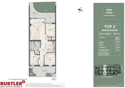 4-Zimmer-Wohnung kaufen in Mödling – 84,89 m², € 595.000 – Bild 8 von 9