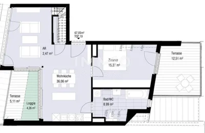2-Zimmer-Wohnung kaufen in Wien – 67,05 m², € 690.000 – Bild 9 von 11