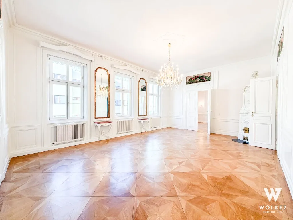 Residieren wie im Schloss: historische 4-Zimmer-Mietwohnung in Dornbach I ca. 200 m² I Nähe Wienerwald – pohled 3