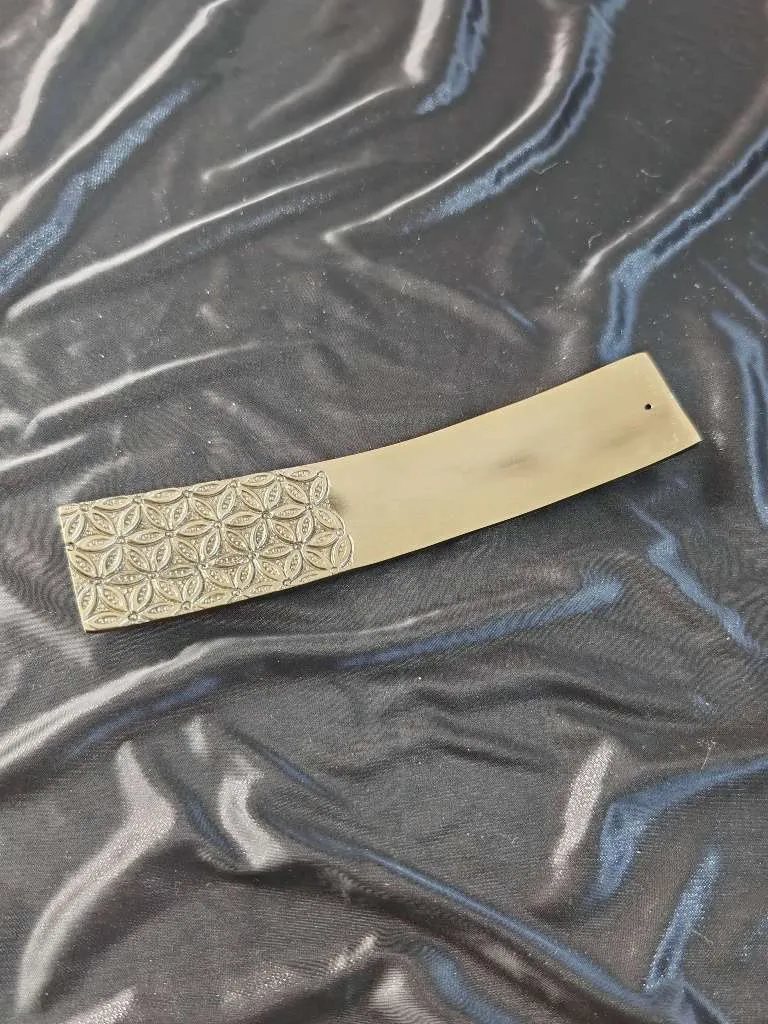 Räucherstäbchenhalter Lebensblume/ Blume des Lebens länglich bronze, € ...