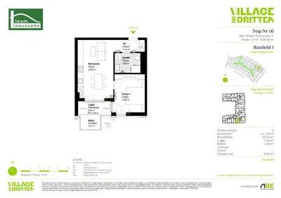 2-Zimmer-Wohnung mieten in Wien – 45,55 m², € 1.079 – Bild 29 von 29