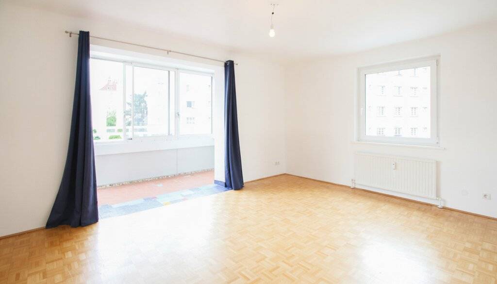 Helle 3-Zimmer-Wohnung mit Loggia und Garagenplatz in zentraler Lage des 5. Bezirks, Wien