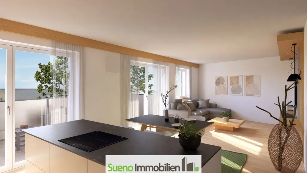 2-Zimmerwohnung neu, Langholzfeld, unschlagbarer Neubaupreis + provisionsfrei! - Ansicht 3