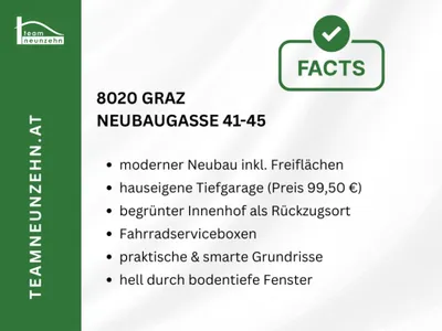 2-Zimmer-Wohnung mieten in Graz – 52,7 m², € 879 – Bild 14 von 24