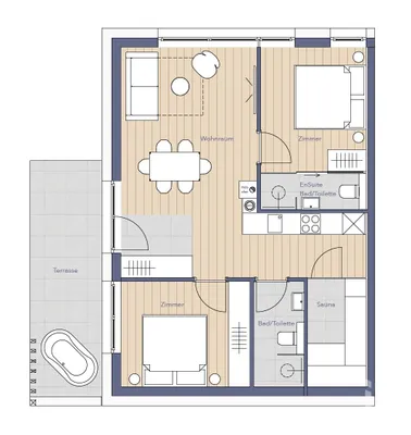 Immobilie kaufen in Liezen – 57,26 m², € 649.463 – Bild 7 von 8
