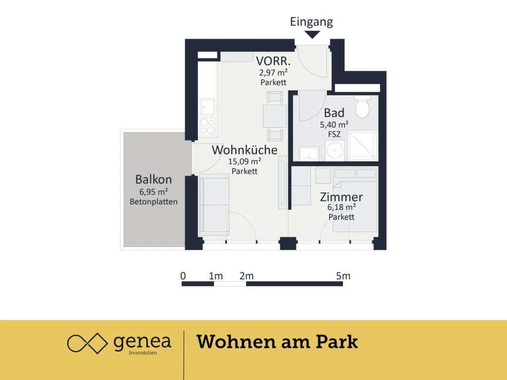 Vorsorgewohnung am Augarten | The Bricks | Provisionsfrei - Ansicht 2