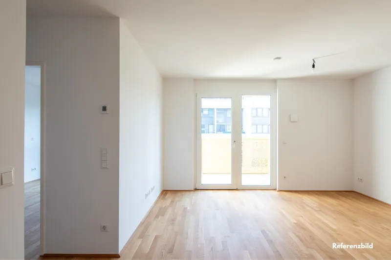 Wohnen nahe Alte Donau & U1 - moderne 2-Zimmer-Wohnung mit Loggia & Balkon - Ansicht 3