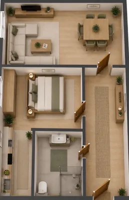 Wohnung mieten in Salzburg Stadt – 36 m², € 720 – Bild 9 von 9