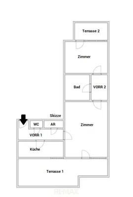 2-Zimmer-Wohnung mieten in Wien – 60,87 m², € 1.094 – Bild 20 von 20