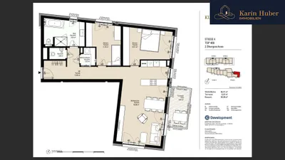 3-Zimmer-Wohnung mieten in Tulln – 85,41 m², € 1.699 – Bild 9 von 9