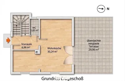 3-Zimmer-Haus kaufen in Wien – 80 m², € 590.000 – Bild 22 von 24