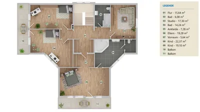 5-Zimmer-Immobilie kaufen in Klagenfurt Land – 260 m², € 1.498.900 – Bild 12 von 13