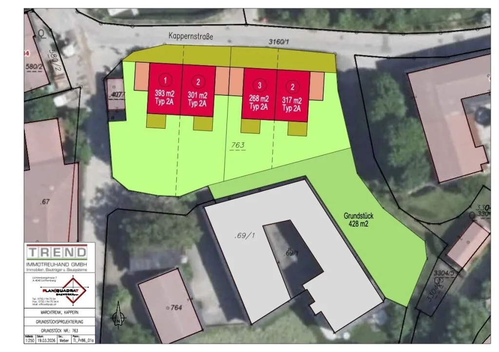 MODERNE DOPPELHÄUSER (ab 109 m² bis 140 m²) in bevorzugter SIEDLUNGSLAGE - MUSTERHAUS VORHANDEN - Ansicht 2