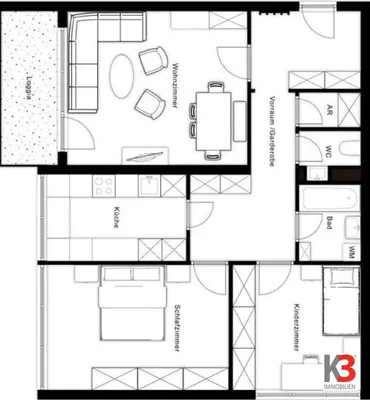 3-Zimmer-Wohnung kaufen in Sankt Johann im Pongau – 76 m², € 378.000 – Bild 7 von 7