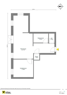 2-Zimmer-Wohnung kaufen in Scheibbs – 57,25 m², € 169.324 – Bild 11 von 12