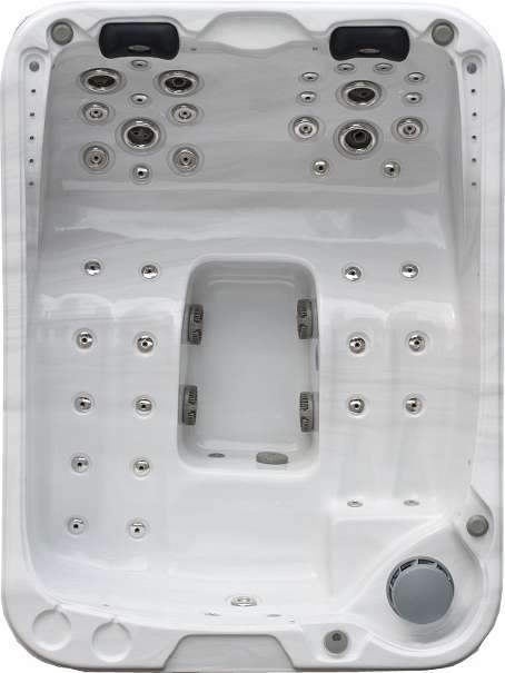 JACUZZI OUTDOORPOOL POOL WHIRLPOOL BALI ECO 3 PERSONEN MIT ...