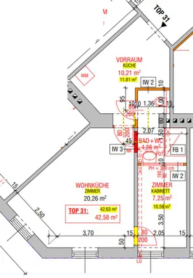 2-Zimmer-Wohnung kaufen in Wien – 44,86 m², € 229.000 – Bild 16 von 16