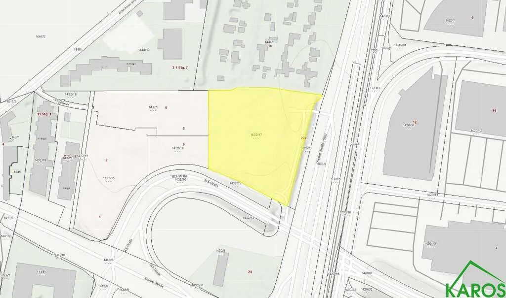 Großzügiger Betriebsbaugrund in Vösendorf: 20.214 m² für Ihre Zukunft! – pohled 2