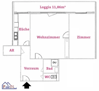 2-Zimmer-Wohnung kaufen in Wien – 62,94 m², € 199.950 – Bild 8 von 8