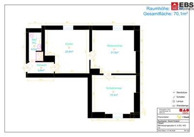 2-Zimmer-Wohnung mieten in Linz – 71,17 m², € 591 – Bild 2 von 2