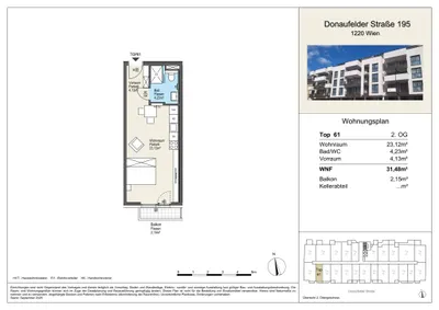 1-Zimmer-Wohnung kaufen in Wien – 31,09 m², € 171.990 – Bild 11 von 11