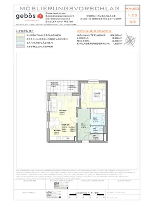 2-Zimmer-Wohnung mieten in Hollabrunn – 55,99 m², € 600 – Bild 9 von 9