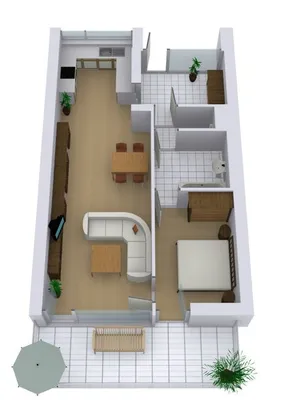 2-Zimmer-Wohnung mieten in Graz – 62,52 m², € 1.058 – Bild 4 von 4