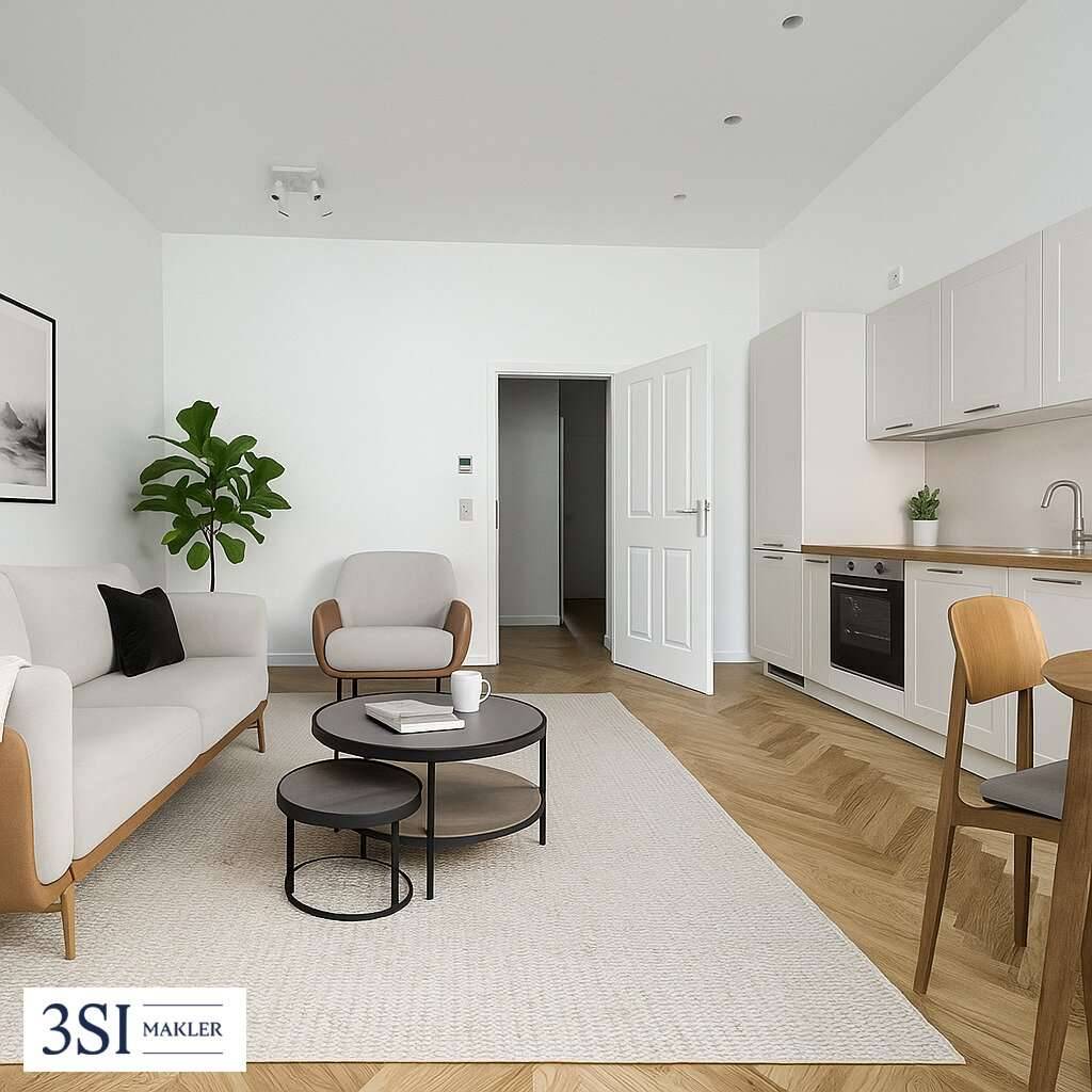 Klein, fein, erstklassig - 1-Zimmer-Wohnung im stilvollen Altbau, Wien