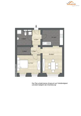 2-Zimmer-Wohnung mieten in Neunkirchen – 64,86 m², € 736 – Bild 15 von 16
