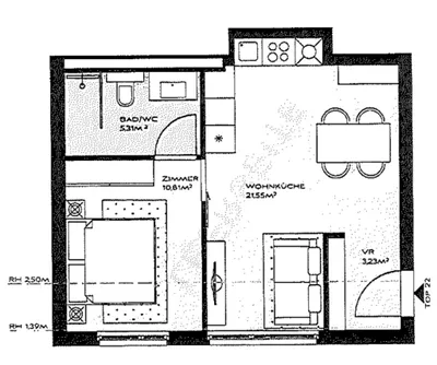 2-Zimmer-Wohnung mieten in Wien – 40,53 m², € 1.112 – Bild 15 von 15