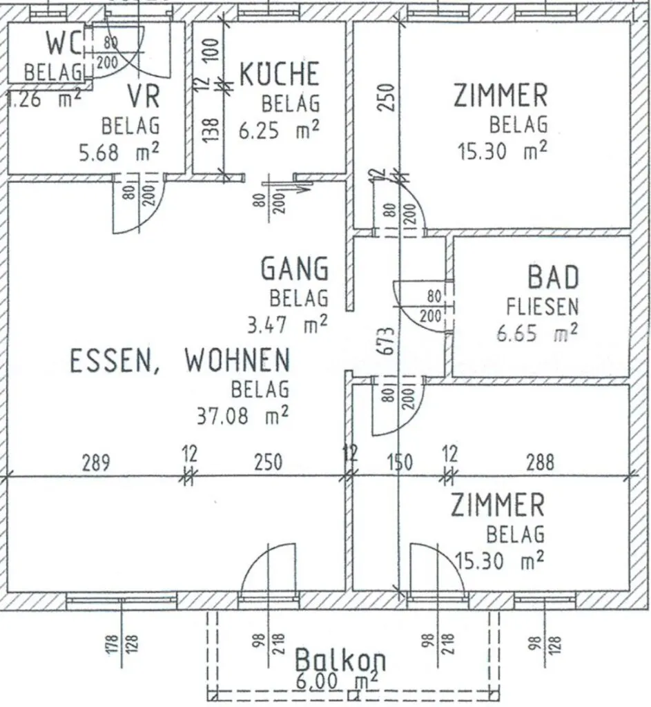 Großzügige und helle 3-Zimmer-Whg – pohled 2