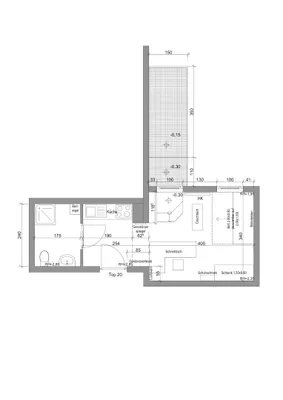 1-Zimmer-Wohnung mieten in Graz – 23 m², € 500 – Bild 6 von 7