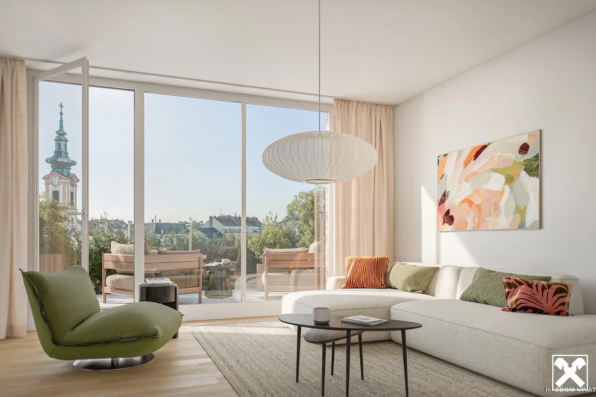 3-Zimmer-Wohnung mit optimaler Aufteilung - Ansicht 3
