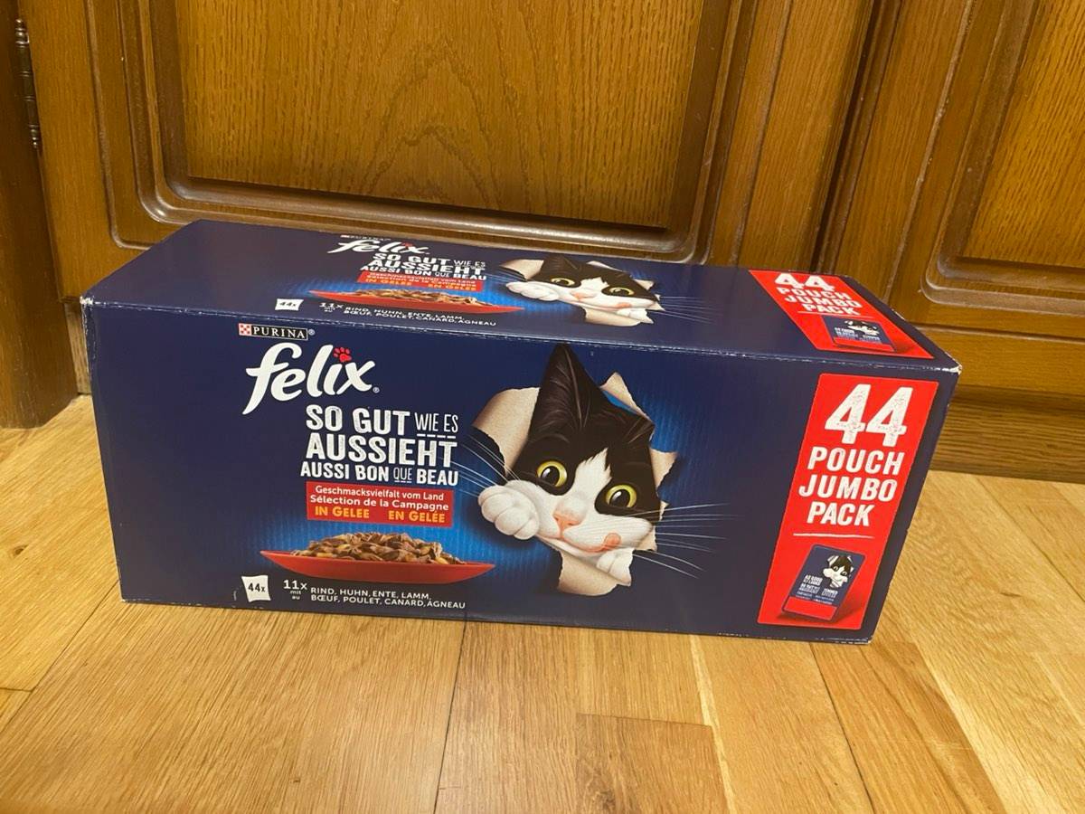 Felix Pouch Jumbo Pack Katzenfutter Nassfutter,  13,- (1230 Wien) -  willhaben
