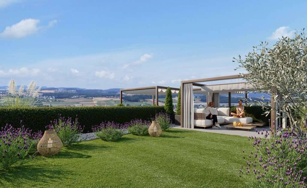 Baustart erfolgt: Penthouse mit privatem Dachgarten & einzigartigem Panoramablick - A07 - Ansicht 2