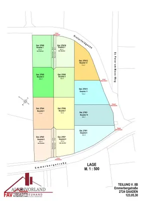 Grundstück kaufen in Wiener Neustadt Land – 603 m², € 105.000 – Bild 2 von 2