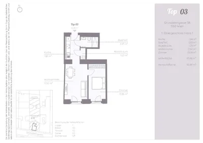 2-Zimmer-Wohnung kaufen in Wien – 43,98 m², € 269.000 – Bild 10 von 15