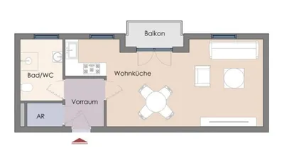 2-Zimmer-Wohnung kaufen in Mistelbach – 38,6 m², € 189.000 – Bild 7 von 7